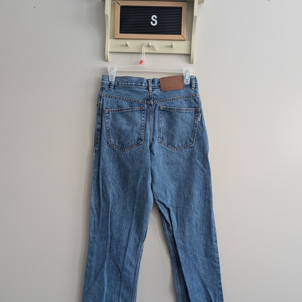 Disney Women's High Rise Jeans - Blue - Picture 6 of 11